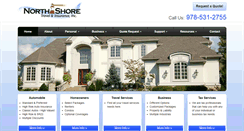 Desktop Screenshot of noshoreinsurance.com